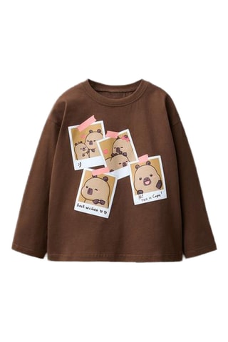 T-shirt - Marron
