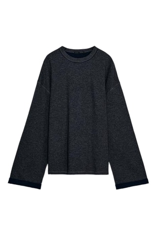 T-shirt - Noir chiné