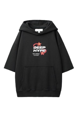 Sweat à capuche Deep Hype Sounds - Noir