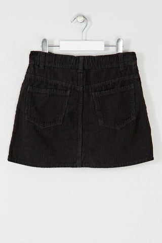 Jupe en velours Noir