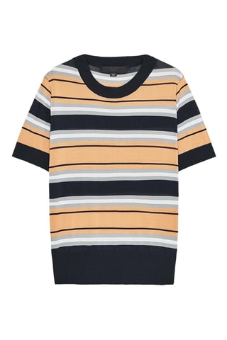 Top - Noir et camel