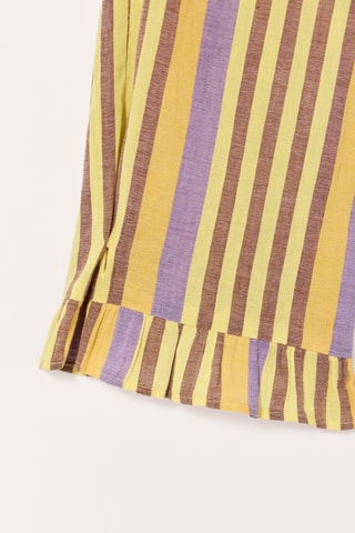 Pantalon en lin - Jaune