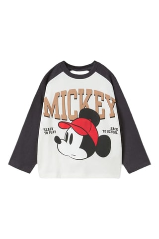 T-shirt Mickey Disney - Blanc