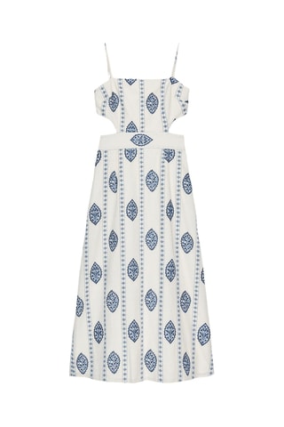 Robe midi - Blanc