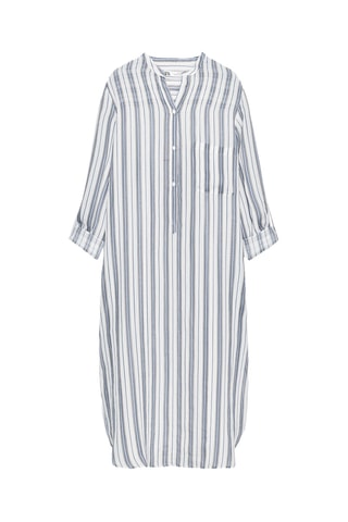 Robe chemise en ramie - Blanc