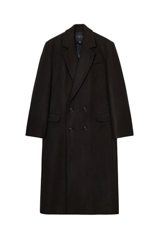 Manteau en laine - Noir
