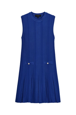 Robe droite - Bleu roi