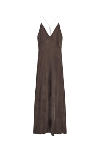 Robe longue - Marron