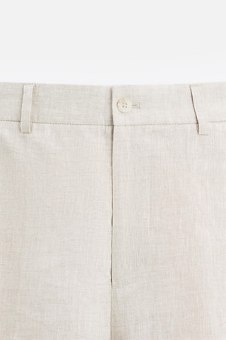 Bermuda en lin - Beige