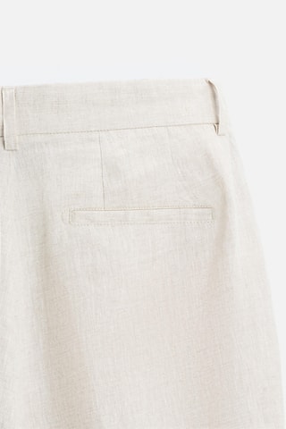 Bermuda en lin - Beige
