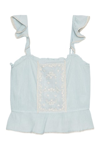 Top - Bleu clair