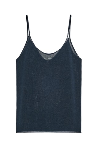 Top - Bleu marine