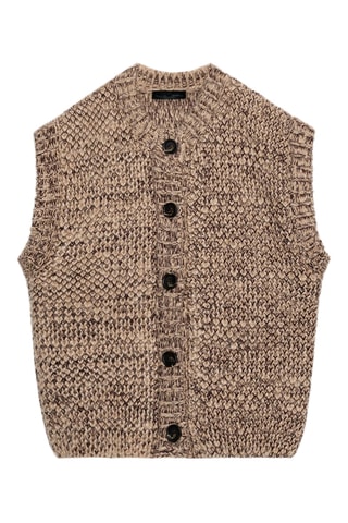 Gilet sans manches - Marron