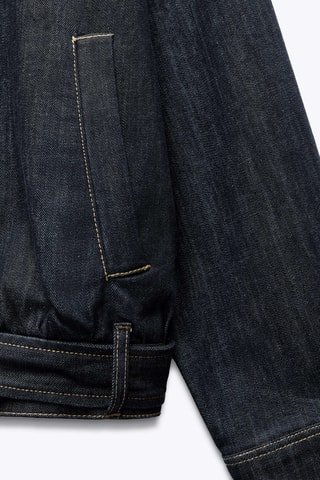 Veste en jean - Anthracite chiné