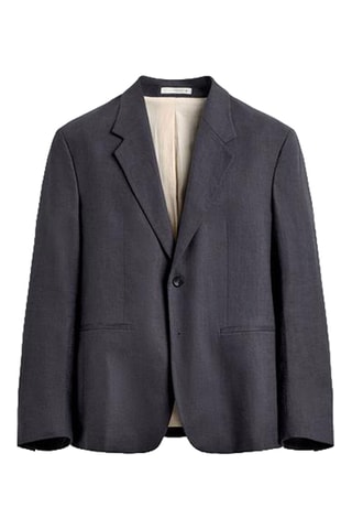 Veste en lin - Anthracite