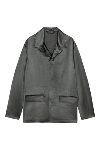 Veste en lin - Anthracite