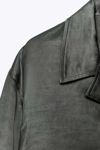 Veste en lin - Anthracite