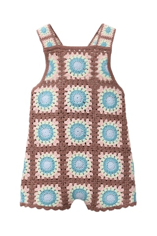Combinaison en crochet - Marron