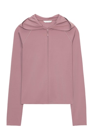 Sweat à capuche - Rose