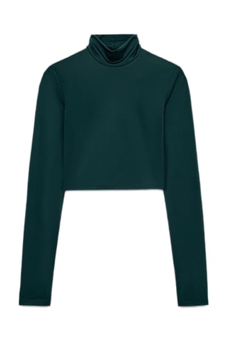 T-shirt cropped - Vert