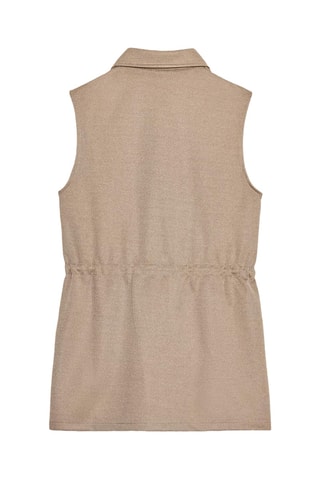 Veste sans manches - Beige
