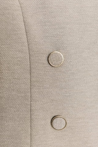 Veste sans manches - Ivoire