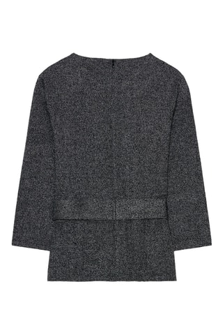 Top - Gris foncé chiné