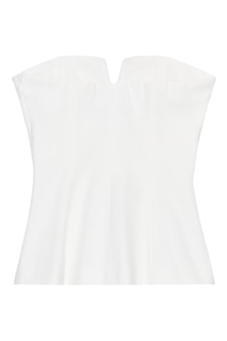 Top bustier - Blanc