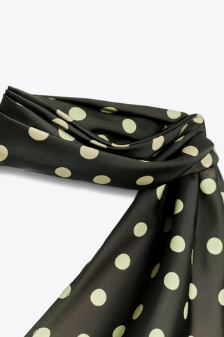 Top drapé - Kaki foncé