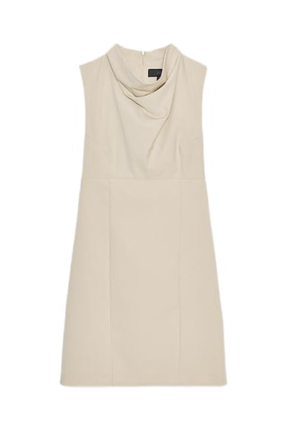 Robe droite - Beige