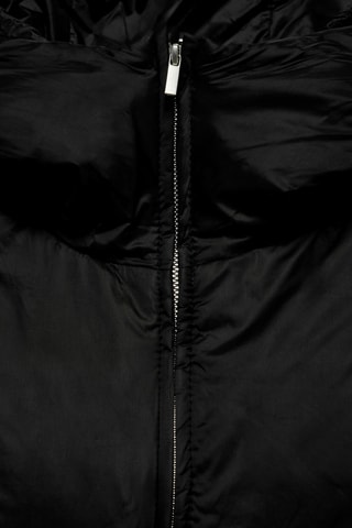 Doudoune sans manches à capuche - Noir