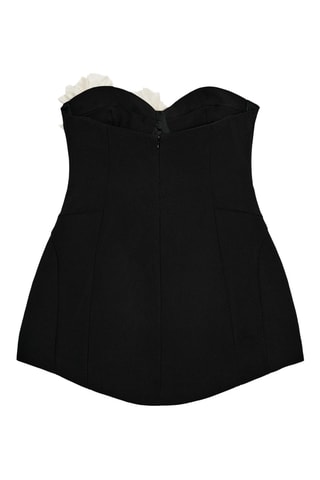 Top bustier - Noir
