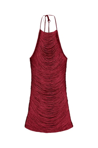 Robe droite - Rouge