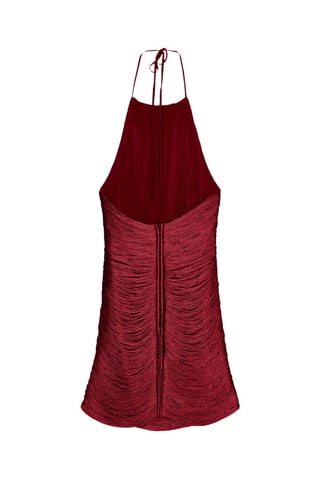 Robe droite - Rouge