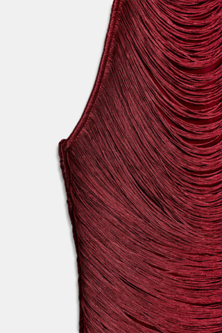 Robe droite - Rouge