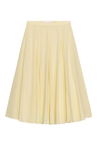 Jupe plissée - Jaune