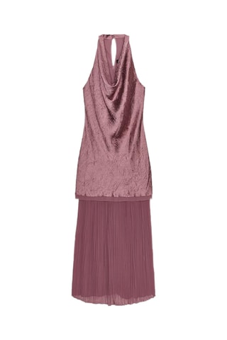 Robe trompe-l’œil - Vieux rose