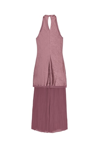 Robe trompe-l’œil - Vieux rose