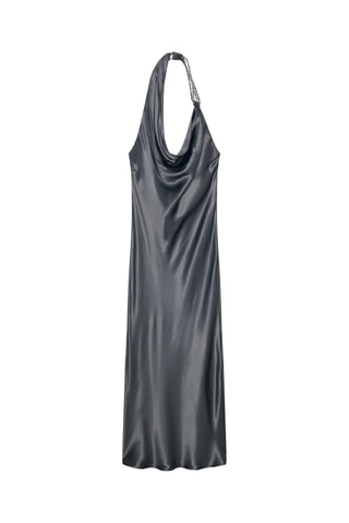 Robe longue - Gris foncé