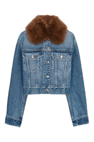 Veste en jean - Bleu foncé