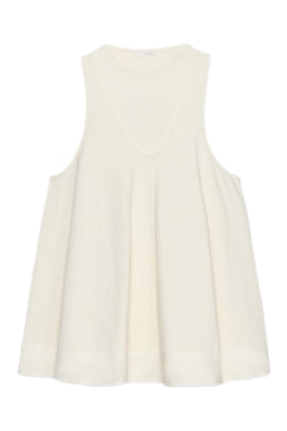 Robe trapèze - Beige