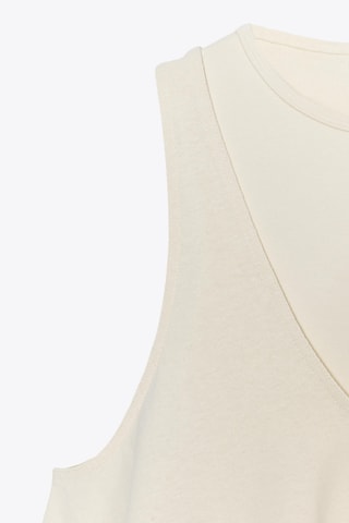 Robe trapèze - Beige