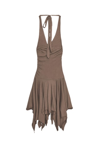 Robe patineuse - Marron foncé
