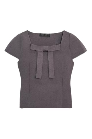 Top - Gris foncé