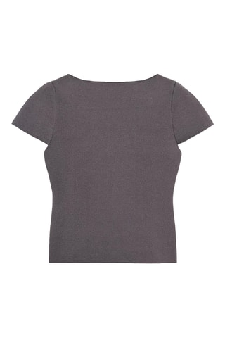 Top - Gris foncé