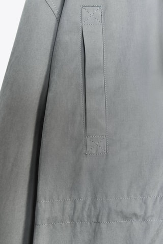 Coupe-vent à capuche - Gris clair