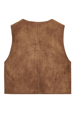 Gilet sans manches - Marron