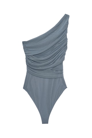 Body asymétrique - Gris foncé