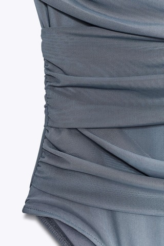 Body asymétrique - Gris foncé