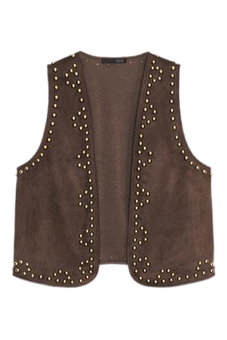 Veste sans manches - Marron